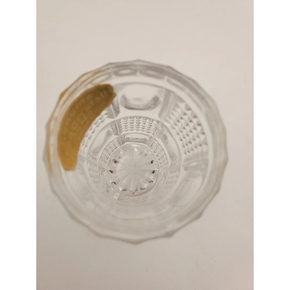 # 285 Vintage West German 24% Lead Crystal Toothpick Holder